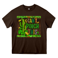 Chocolate Brown shamrock bomb cant pinch this Heavy Core Tee - AdoDesignShop