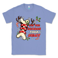 Colony Blue tis the season tıbıa jolly Classic Tee - MaliasSmallBusiness