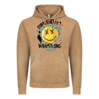 Vintage Camel somebody's feral wrestling mom Vintage Hoodie - MaliasSmallBusiness