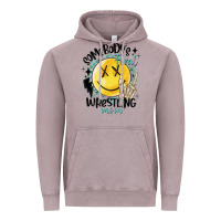 Vintage Zinc somebody's feral wrestling mom Vintage Hoodie - MaliasSmallBusiness