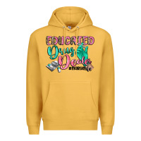 Mustard educated drug dealer nurse life Premium Hoodie - CowGirlArtShop