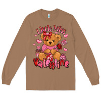 Toasted Coconut little miss valentine teddy bear Long Sleeve Tee - LillyAllenDesigns