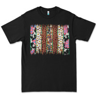 Black easter leopard cowhide bunny brush stroke Premium Tee - Artiststas