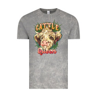 Cloud Rock cattle queen Vintage Tee - NancyCooperArtShop