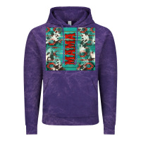 Cloud Purple western mama Vintage Hoodie - NancyCooperArtShop