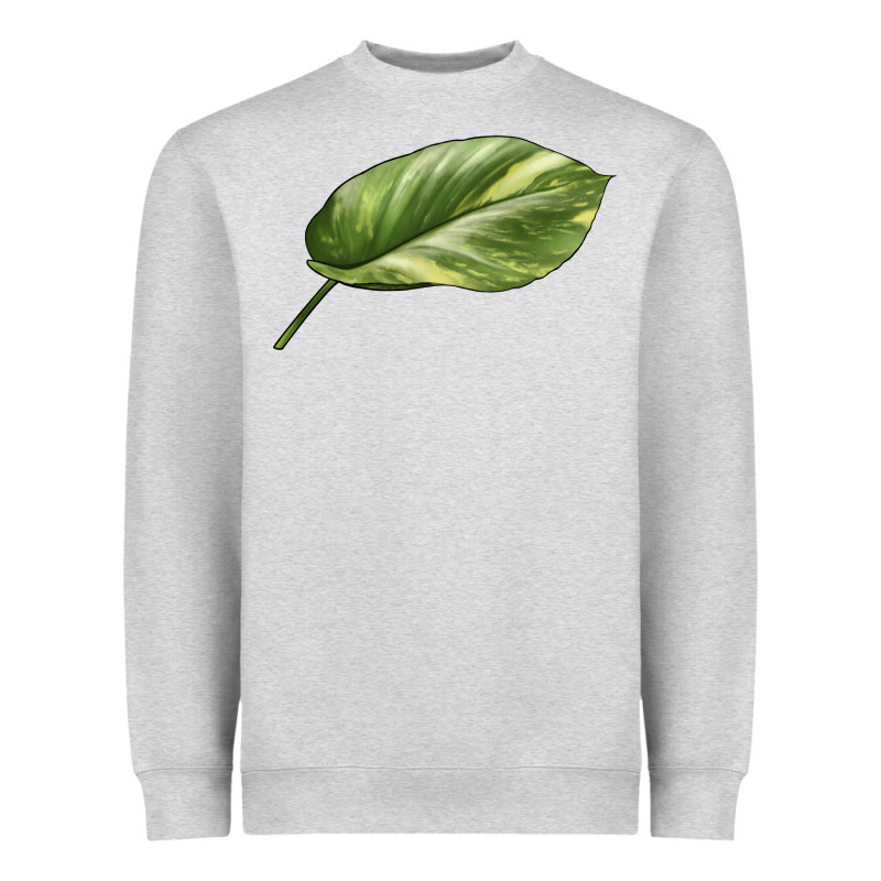 Golden Pothos Leaf Heavyweight Sweatshirt by LillyAllenDesigns | Teevron