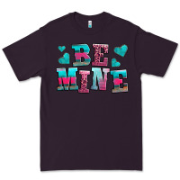 Plum be mine western valentine's day no background Premium Tee - AdoDesignShop