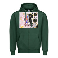 Sports Green gothic girl and colorful girl best friends with ro Zipper Hoodie - TumblerDesignByShophia