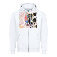 White gothic girl and colorful girl best friends with ro Zipper Hoodie - TumblerDesignByShophia
