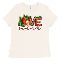 Bone love summer strawberry Ladies Tee - Jasminsmagicworld