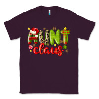 Plum aunt claus Classic Tee - MaliasSmallBusiness