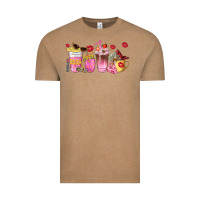 Vintage Coffee boss lady coffee cups Vintage Tee - NancyCooperArtShop