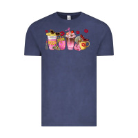 Vintage Denim boss lady coffee cups Vintage Tee - NancyCooperArtShop