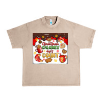 French Oak christmas calories don't count Urban Heavy Tee - MaliasSmallBusiness