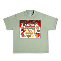 Oil Green christmas calories don't count Urban Heavy Tee - MaliasSmallBusiness