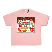 Salmon christmas calories don't count Urban Heavy Tee - MaliasSmallBusiness