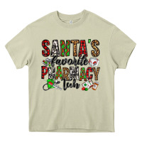 Mossy santa's favorite pharmacy tech Heavy Core Tee - Jasminsmagicworld