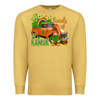 Antique Gold St. Patrick's Loads of luck with gnome Premium Sweatshirt - HowdyJamesFarm