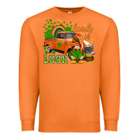 Carrot St. Patrick's Loads of luck with gnome Premium Sweatshirt - HowdyJamesFarm