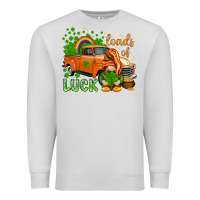 Dove Grey St. Patrick's Loads of luck with gnome Premium Sweatshirt - HowdyJamesFarm