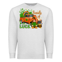 Oatmeal Heather St. Patrick's Loads of luck with gnome Premium Sweatshirt - HowdyJamesFarm