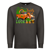 Smoke St. Patrick's Loads of luck with gnome Premium Sweatshirt - HowdyJamesFarm