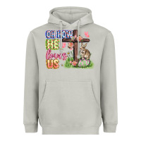 Moon Dust Oh how he loves us Easter Day Heavyweight Hoodie - CowGirlArtShop