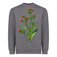 Storm Tassel Flower Illustrations Heavyweight Sweatshirt - LillyAllenDesigns
