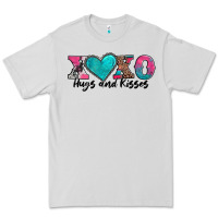 Dove Grey xoxo hugs and kisses valentines day Premium Tee - AdoDesignShop