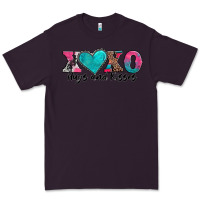 Plum xoxo hugs and kisses valentines day Premium Tee - AdoDesignShop