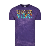 Cloud Purple teacher vibes Vintage Tee - JahusDesignShop