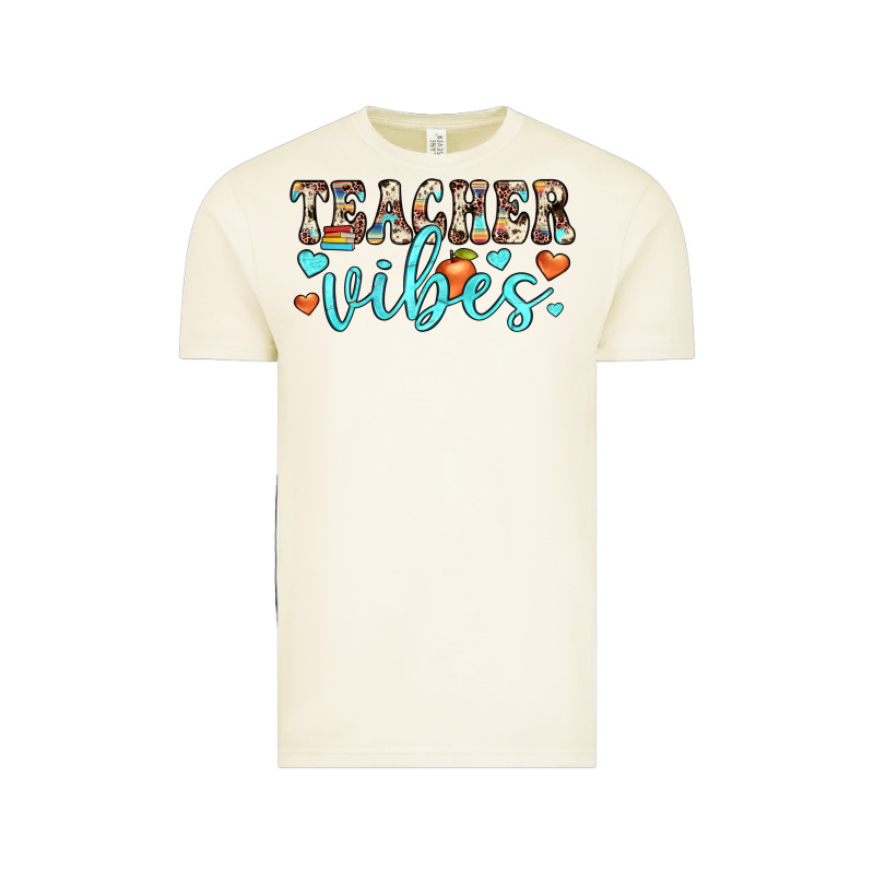Teacher Vibes Vintage Tee by JahusDesignShop | Teevron