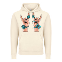 Vintage Artic gemstone rock hand Vintage Hoodie - MaliasSmallBusiness