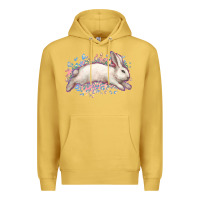 Antique Gold Easter Bunny leopard Easter Day Premium Hoodie - HowdyJamesFarm