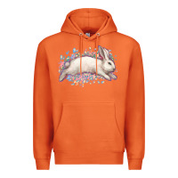 Carrot Easter Bunny leopard Easter Day Premium Hoodie - HowdyJamesFarm
