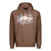 Chestnut Easter Bunny leopard Easter Day Premium Hoodie - HowdyJamesFarm