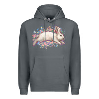 Rock Easter Bunny leopard Easter Day Premium Hoodie - HowdyJamesFarm