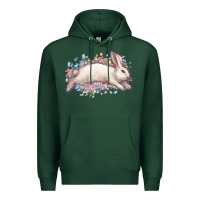 Sports Green Easter Bunny leopard Easter Day Premium Hoodie - HowdyJamesFarm