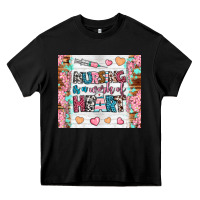 Black nursing is a work of heart tumbler Heavy Core Tee - BundleAndBundleShop