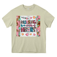 Mossy nursing is a work of heart tumbler Heavy Core Tee - BundleAndBundleShop