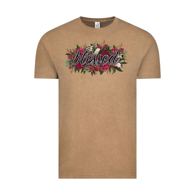 Blessed Vintage Tee by NancyCooperArtShop | Teevron