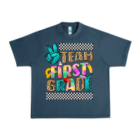 Midnight Navy team first grade Urban Heavy Tee - NancyCooperArtShop