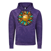 Cloud Purple Softball Sunflower Vintage Hoodie - Jasminsmagicworld