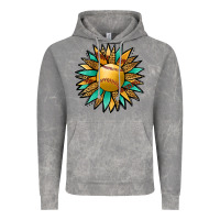 Cloud Rock Softball Sunflower Vintage Hoodie - Jasminsmagicworld