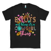 Black boots and bling it's a cowgirl thing Classic Tee - MaliasSmallBusiness
