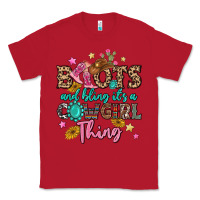 Red boots and bling it's a cowgirl thing Classic Tee - MaliasSmallBusiness
