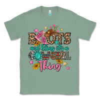 Boots And Bling It's A Cowgirl Thing Classic Tee | Teevron