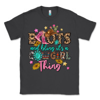 Smoke boots and bling it's a cowgirl thing Classic Tee - MaliasSmallBusiness