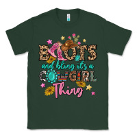 Sports Green boots and bling it's a cowgirl thing Classic Tee - MaliasSmallBusiness