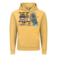 Vintage Mustard spirit animal raccoon Vintage Hoodie - MaliasSmallBusiness